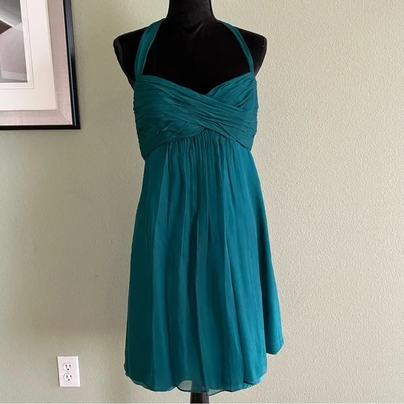 amsale chiffon bridesmaid dress Amsale Bridesmaid Dress Zinnia GB308S Mocha